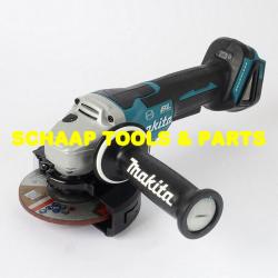 Accu haakse slijpmachine 18 volt BL-motor zonder accu's en lader in Mbox | DGA508ZJ